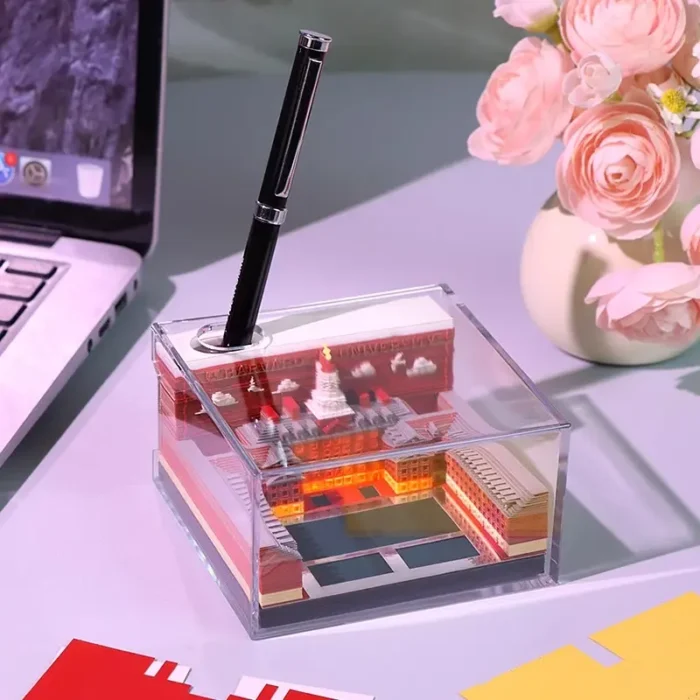 Harvard University 3D Paper Sculpture Calendar