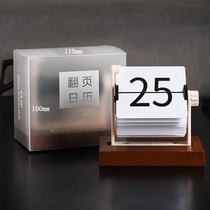 Mini Flip Page Perpetual Calendar