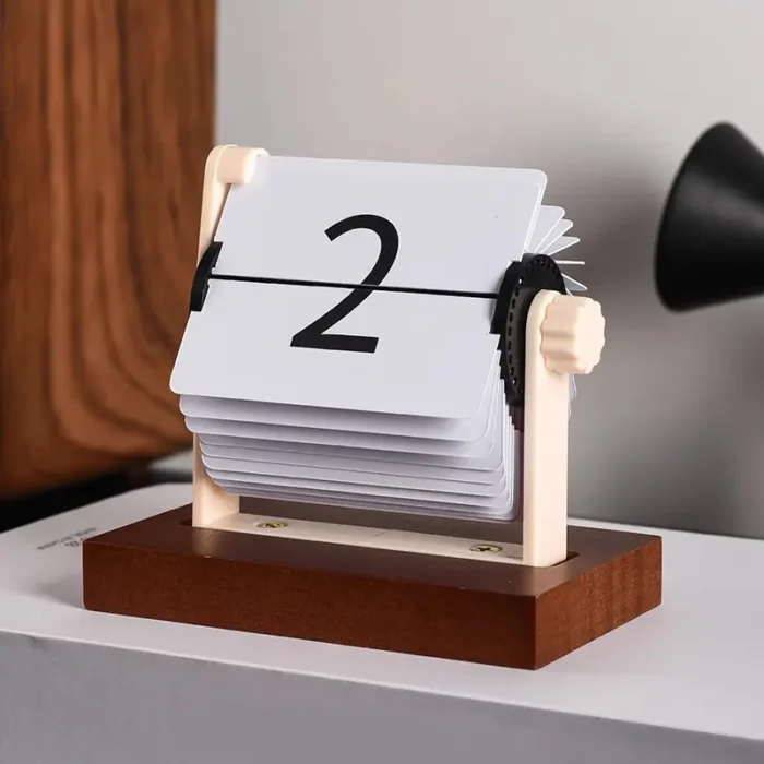 Mini Flip Page Perpetual Calendar