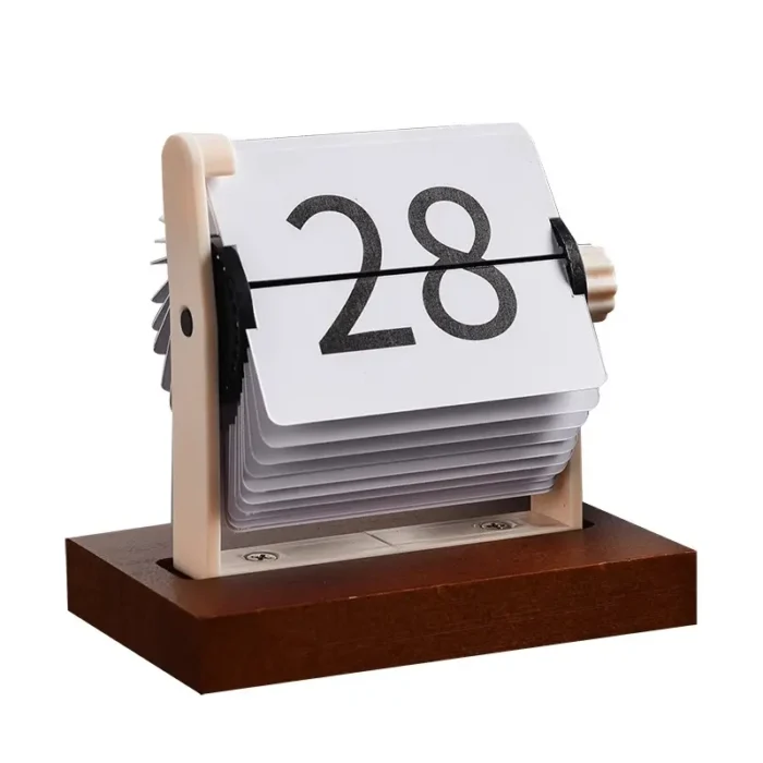 Mini Flip Page Perpetual Calendar