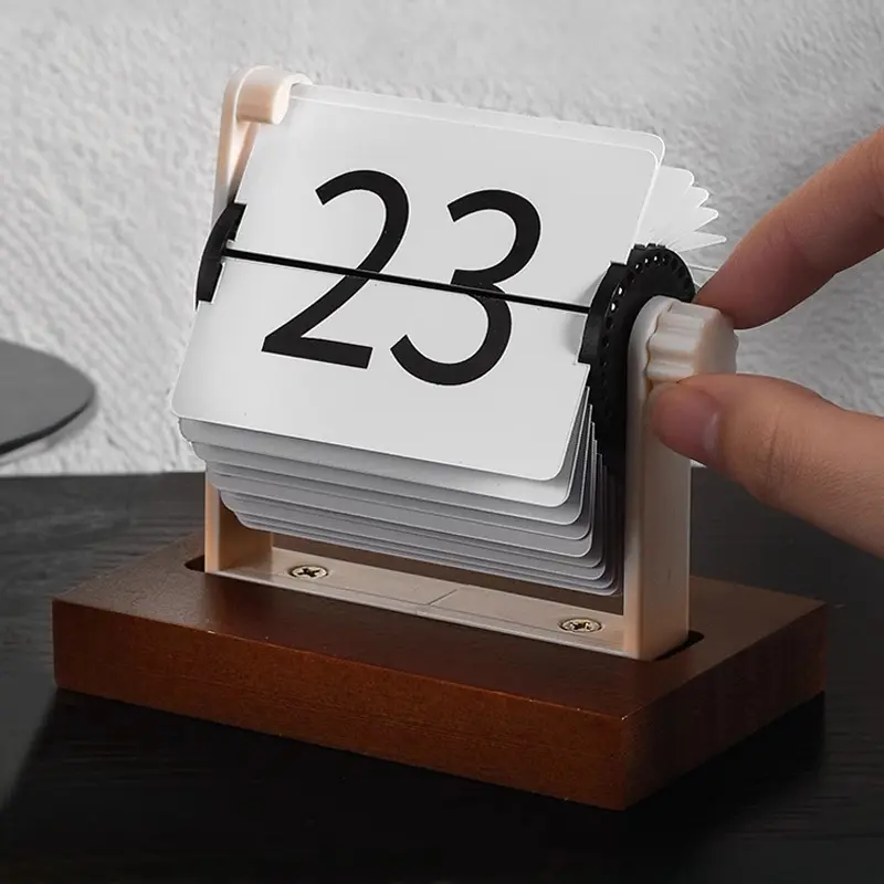 Mini Flip Page Perpetual Calendar