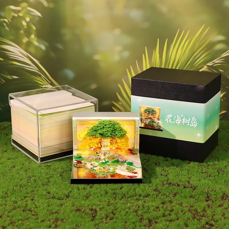 3d tree house calendar